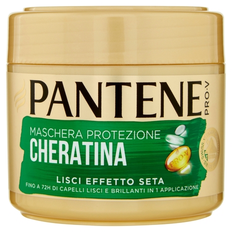 Pantene Pro-V X Moschino Maschera Protezione Cheratina Lisci Effetto Seta 300 ml